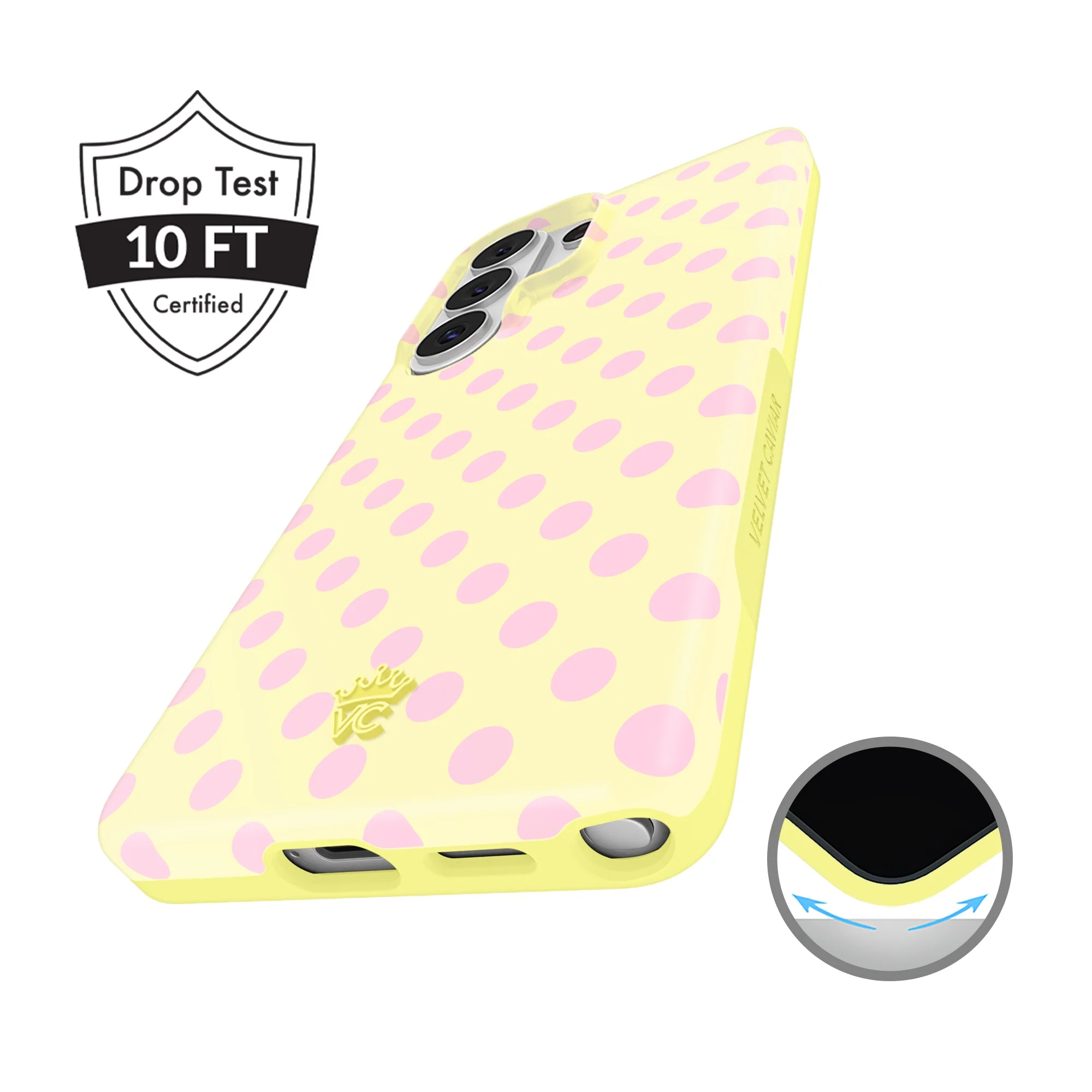 Buttercream Polka Dot Samsung Case - Image 74