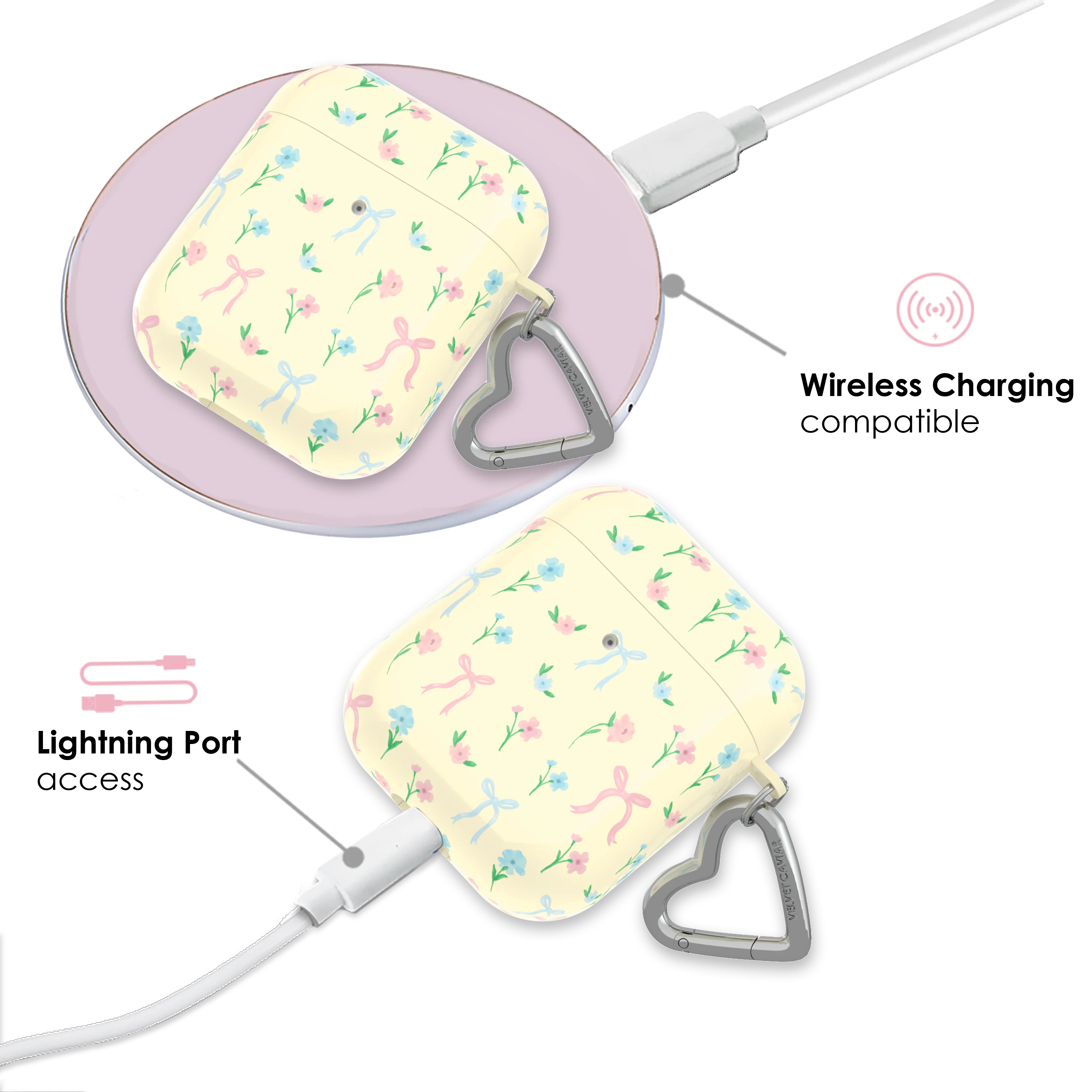 Buttercup Bows AirPod Case - Image 4