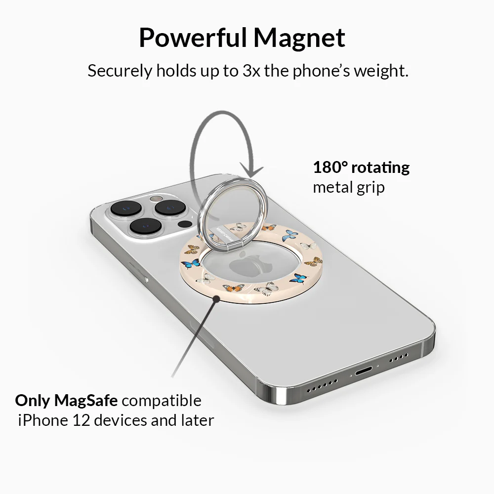 Butterfly Dreams MagSafe Grip Ring - Image 3