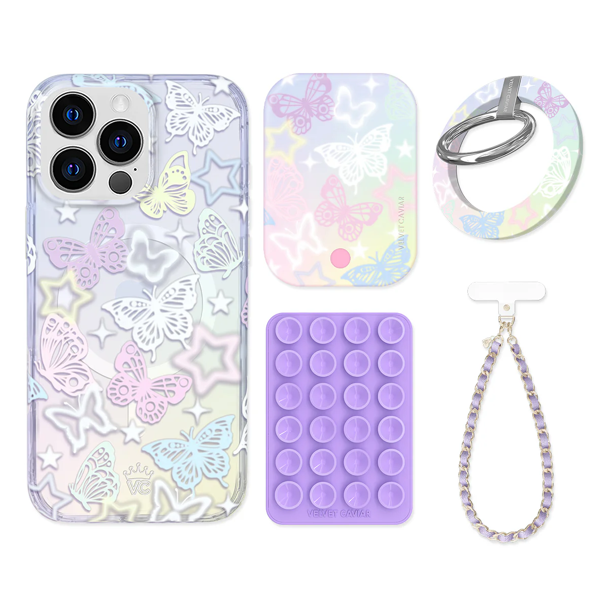 Butterfly Fantasy iPhone Bundle Set - Grip - Image 13