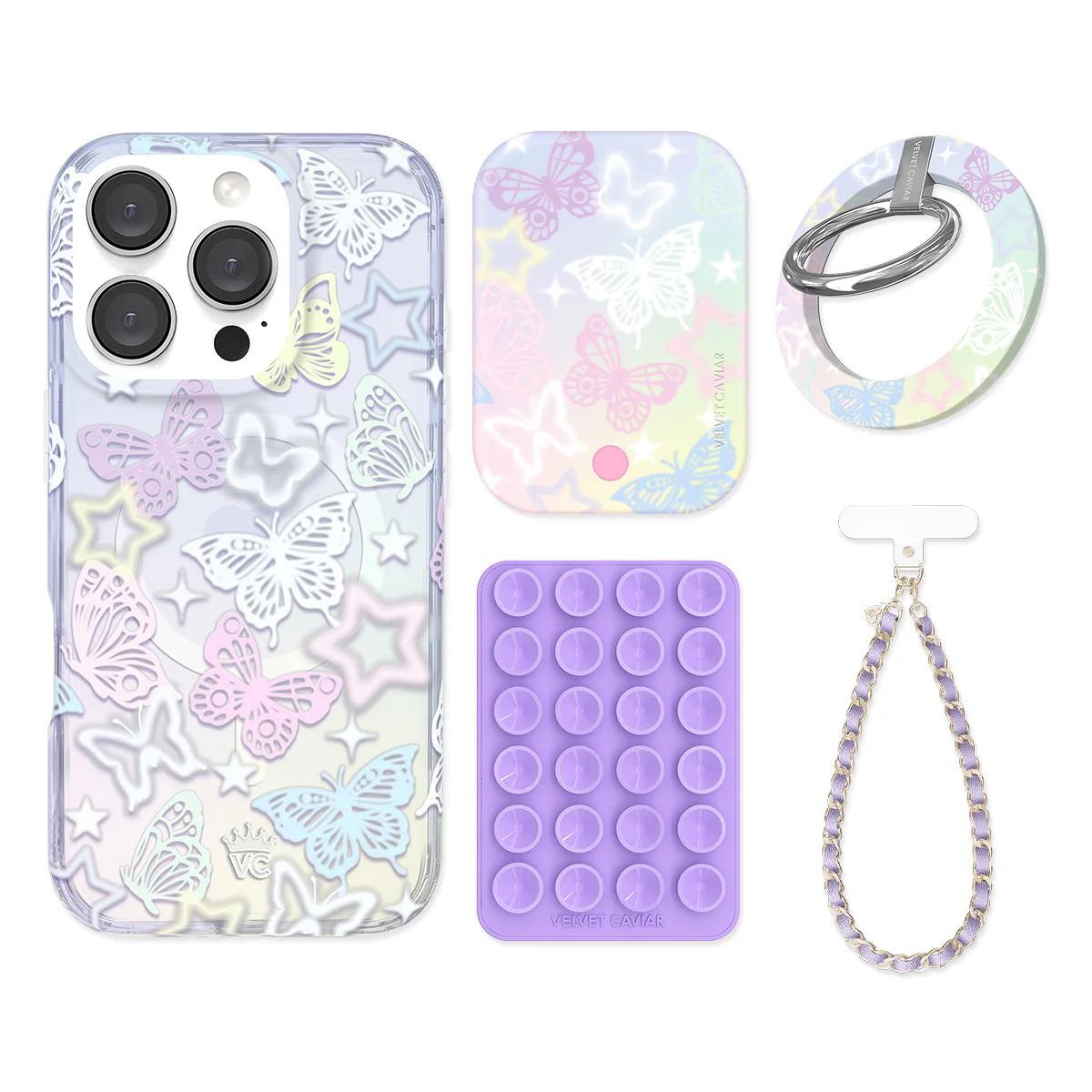 Butterfly Fantasy iPhone Bundle Set - Grip - Image 3