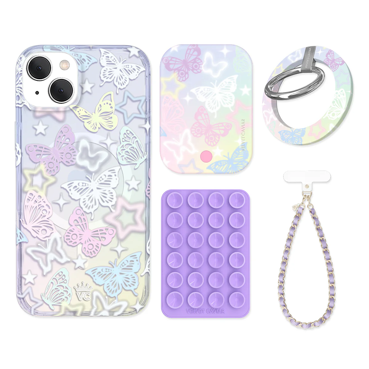 Butterfly Fantasy iPhone Bundle Set - Grip - Image 5