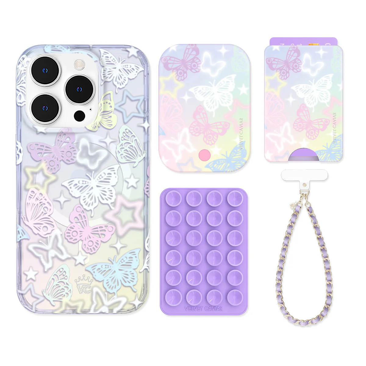 Butterfly Fantasy iPhone Bundle Set - Wallet - Image 11