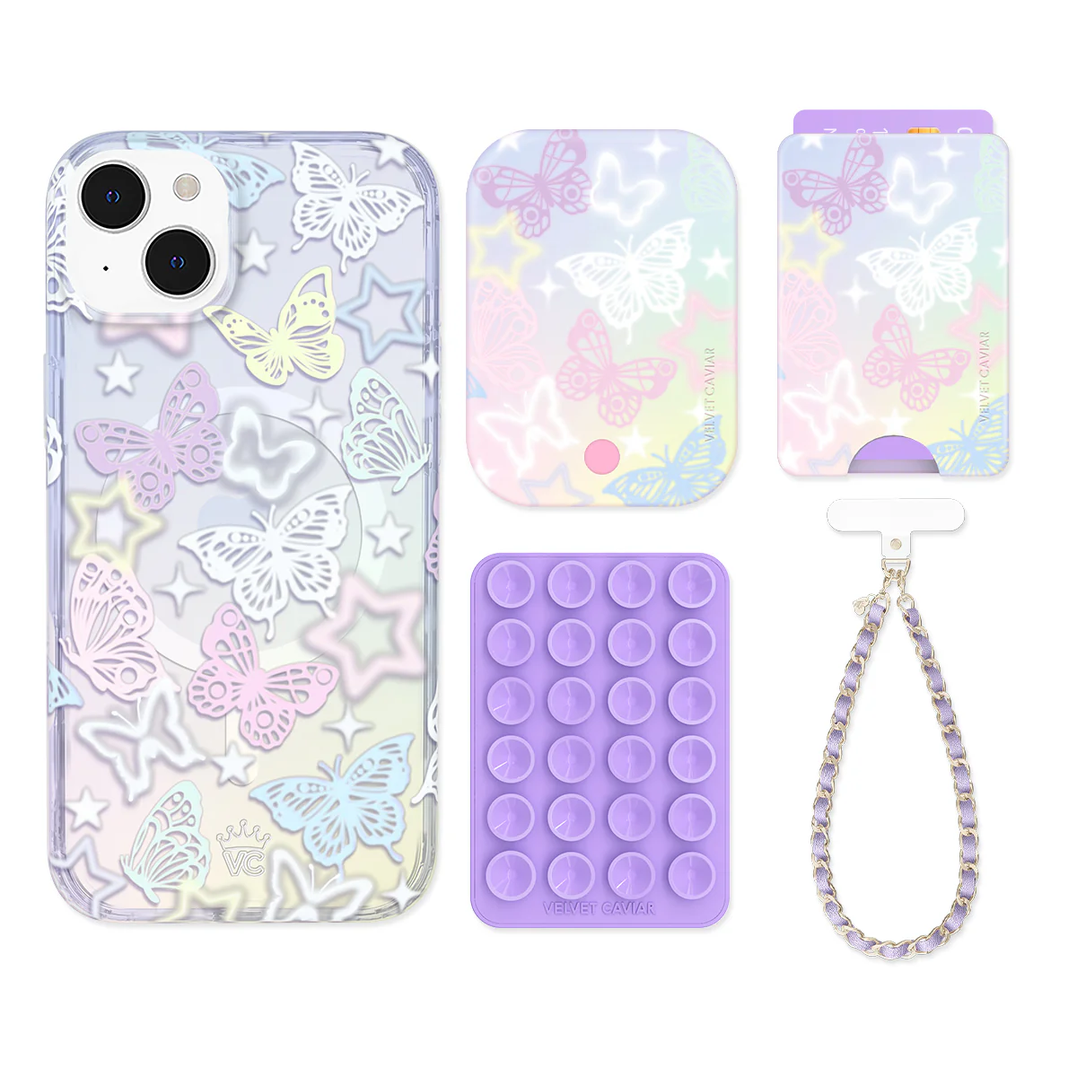 Butterfly Fantasy iPhone Bundle Set - Wallet - Image 15