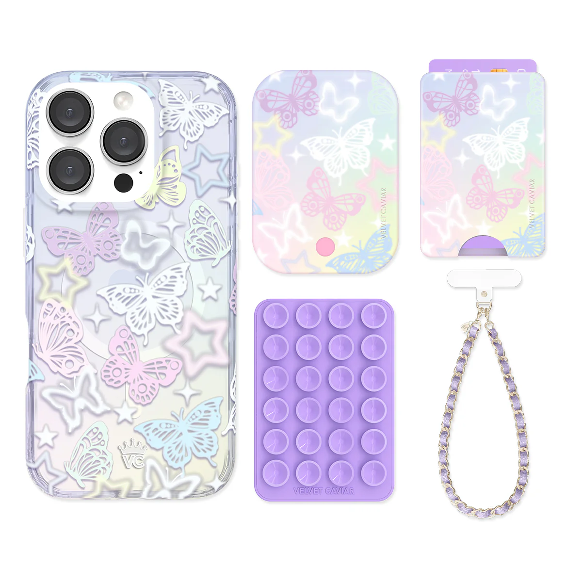 Butterfly Fantasy iPhone Bundle Set - Wallet - Image 3