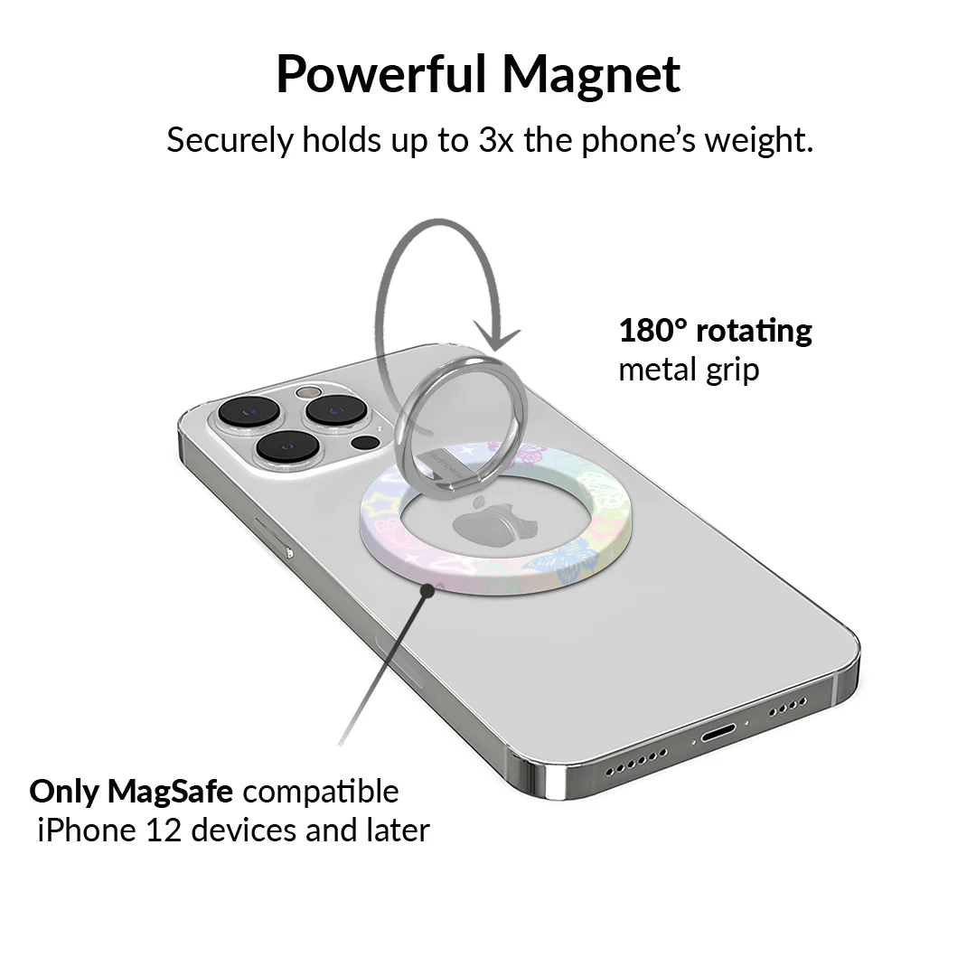 Butterfly Fantasy MagSafe Grip Ring - Image 3