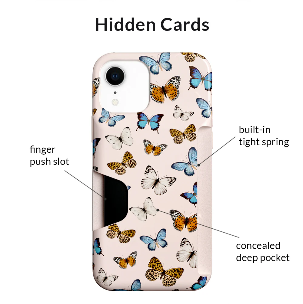 Butterfly iPhone Wallet Case - Image 68