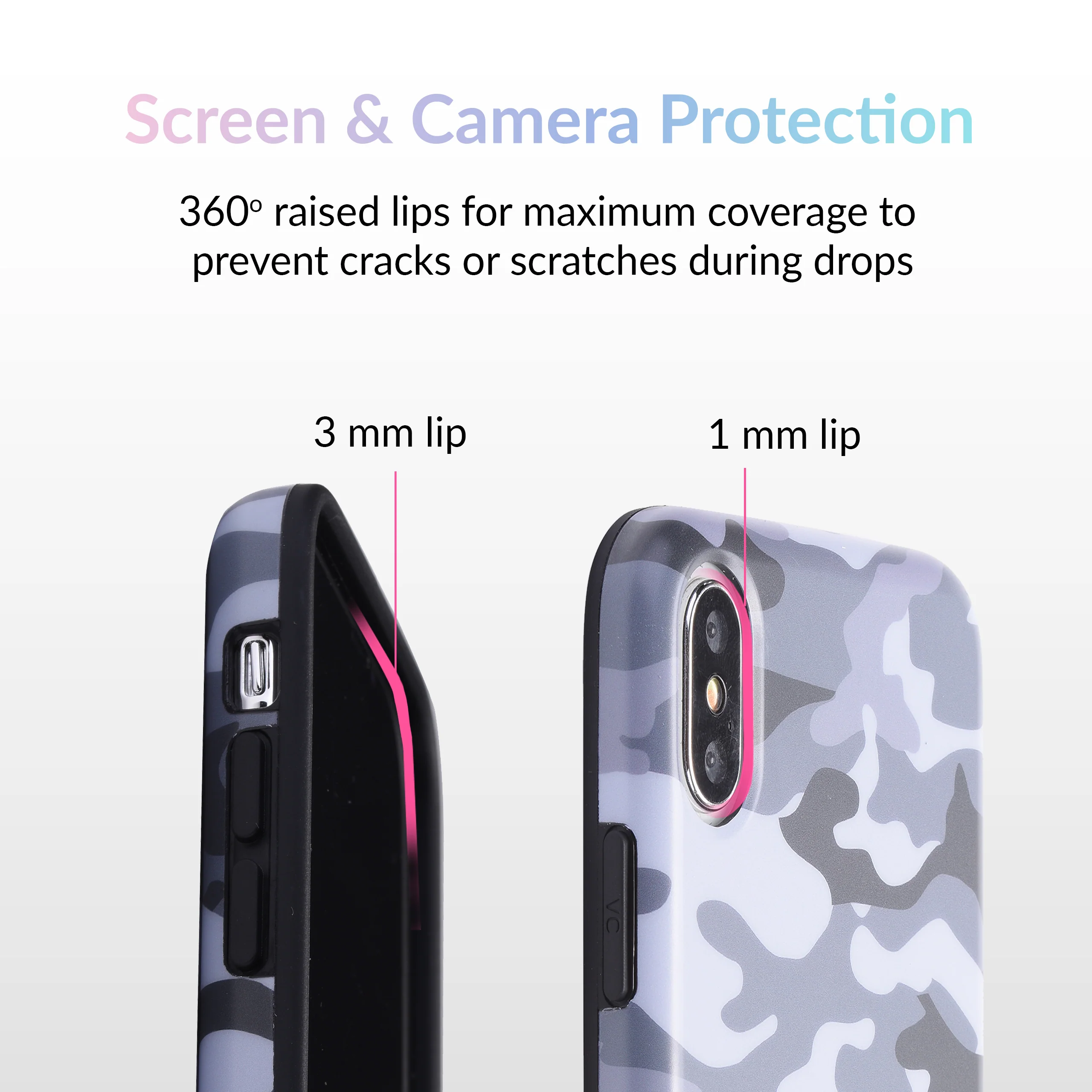 Gray Camo iPhone Case - Image 10