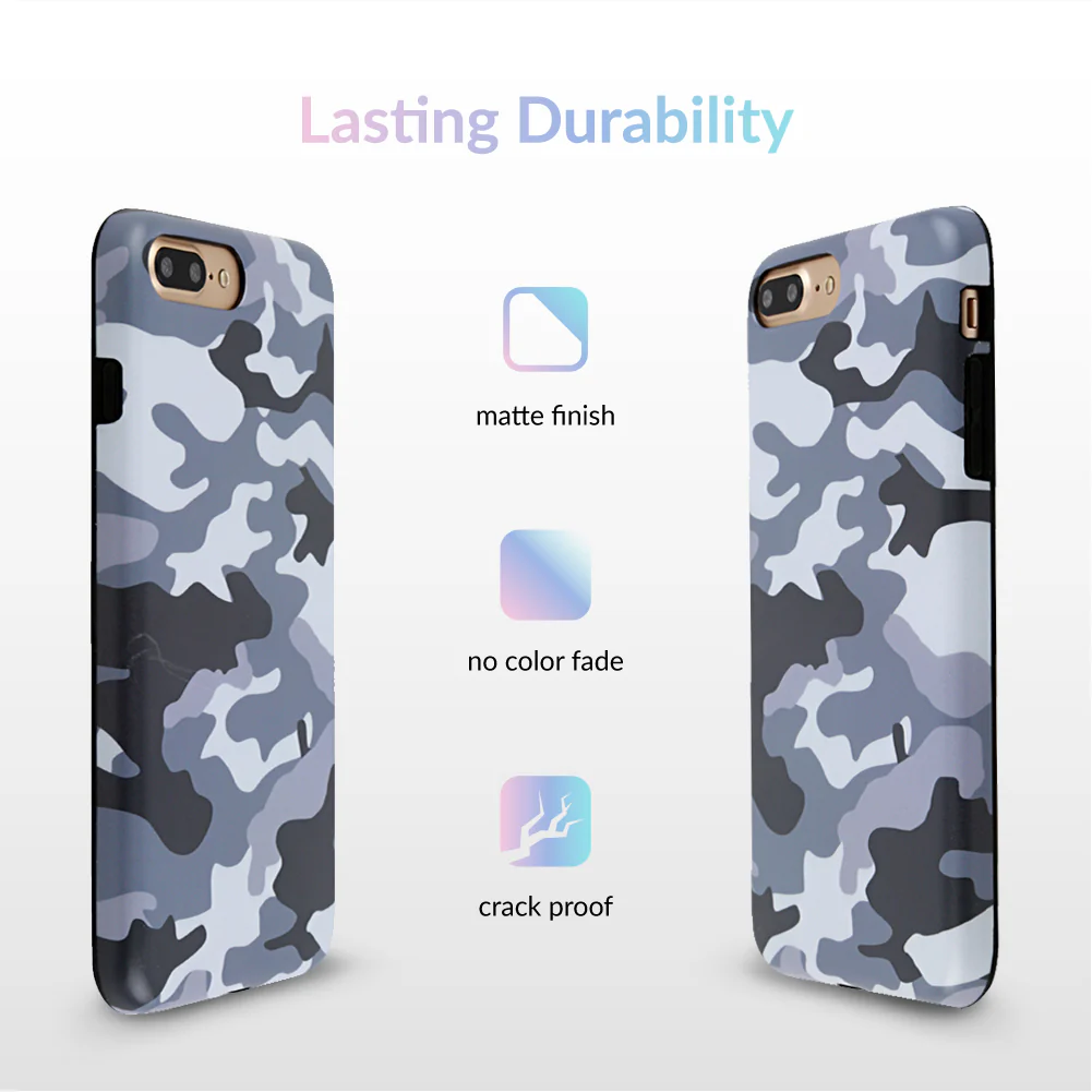 Gray Camo iPhone Case - Image 33