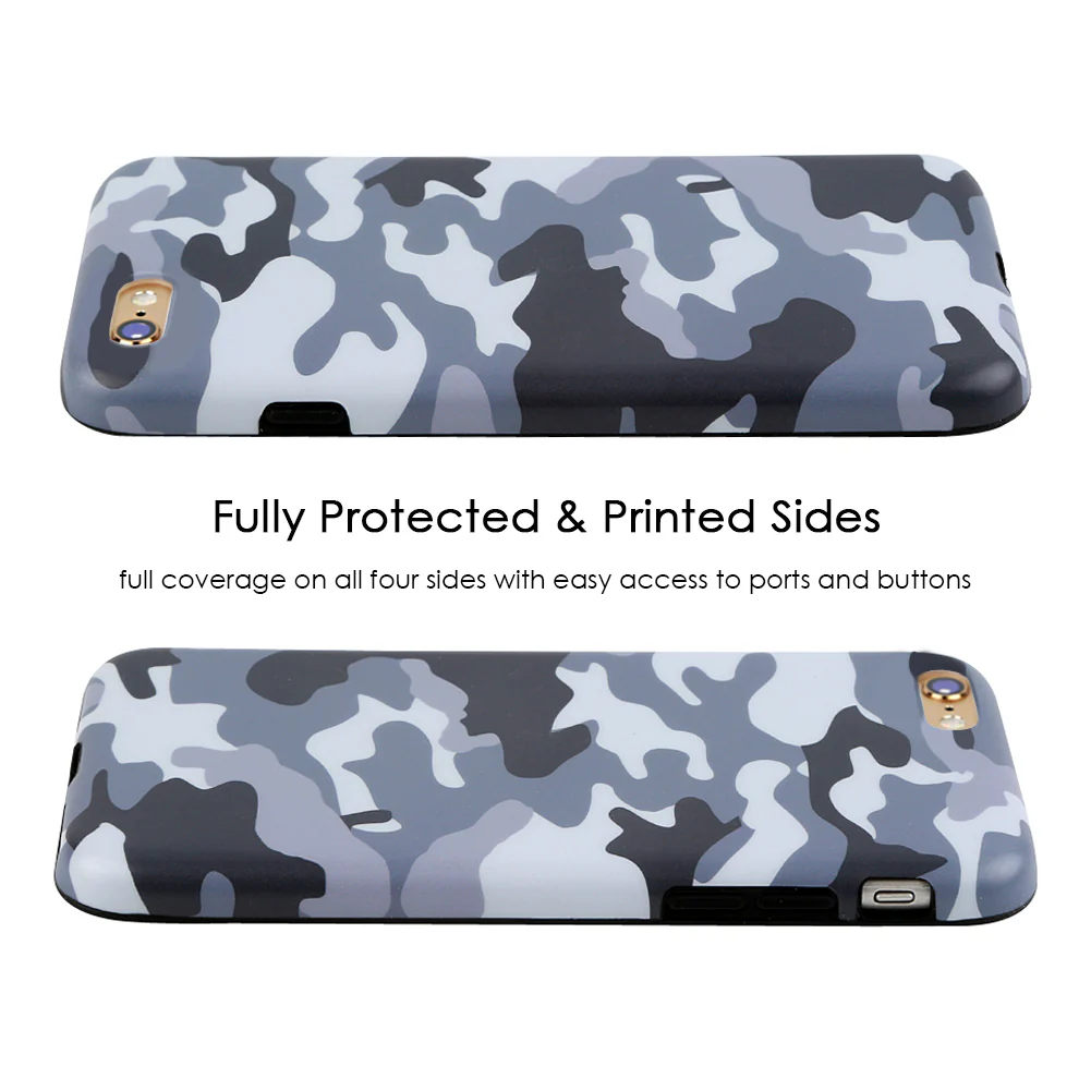 Gray Camo iPhone Case - Image 40