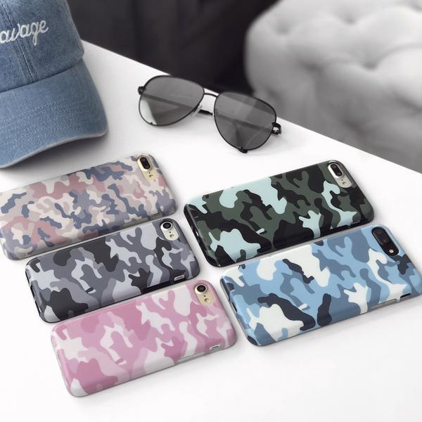 Gray Camo iPhone Case - Image 55