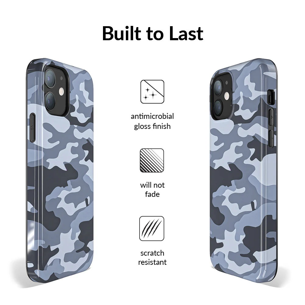 Gray Camo iPhone Case - Image 96