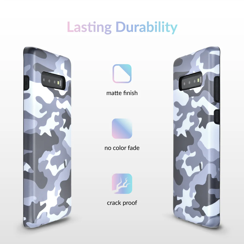 Gray Camo Samsung Galaxy Case - Image 13
