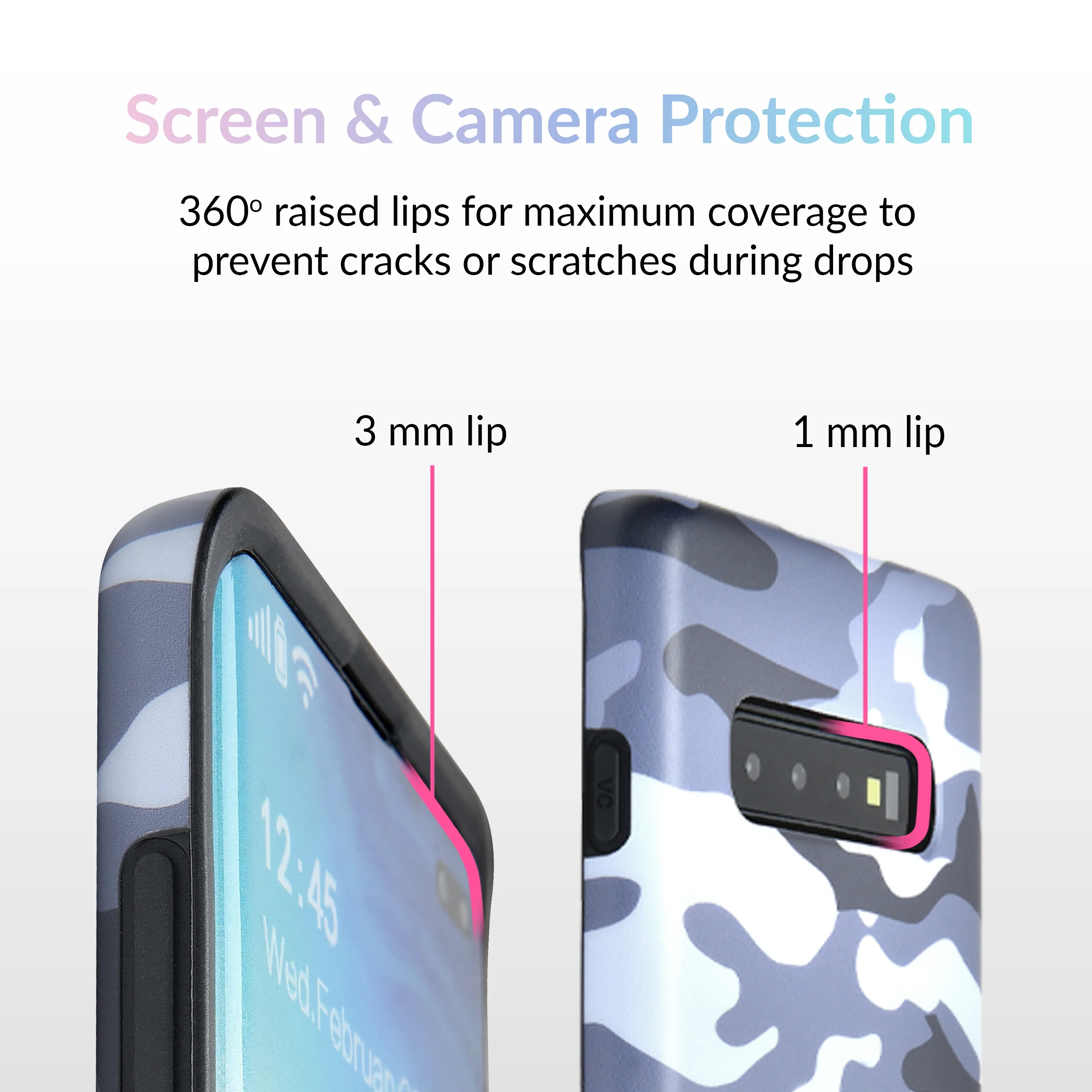Gray Camo Samsung Galaxy Case - Image 15