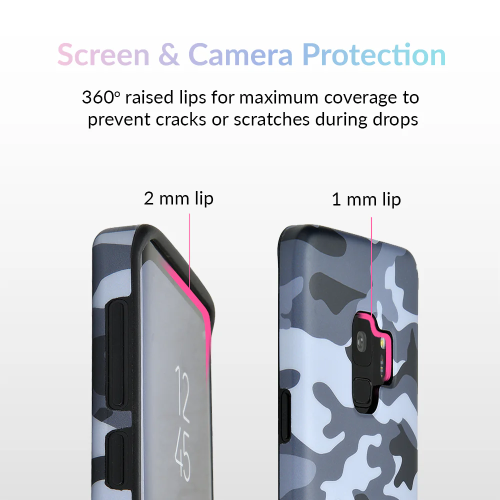 Gray Camo Samsung Galaxy Case - Image 5