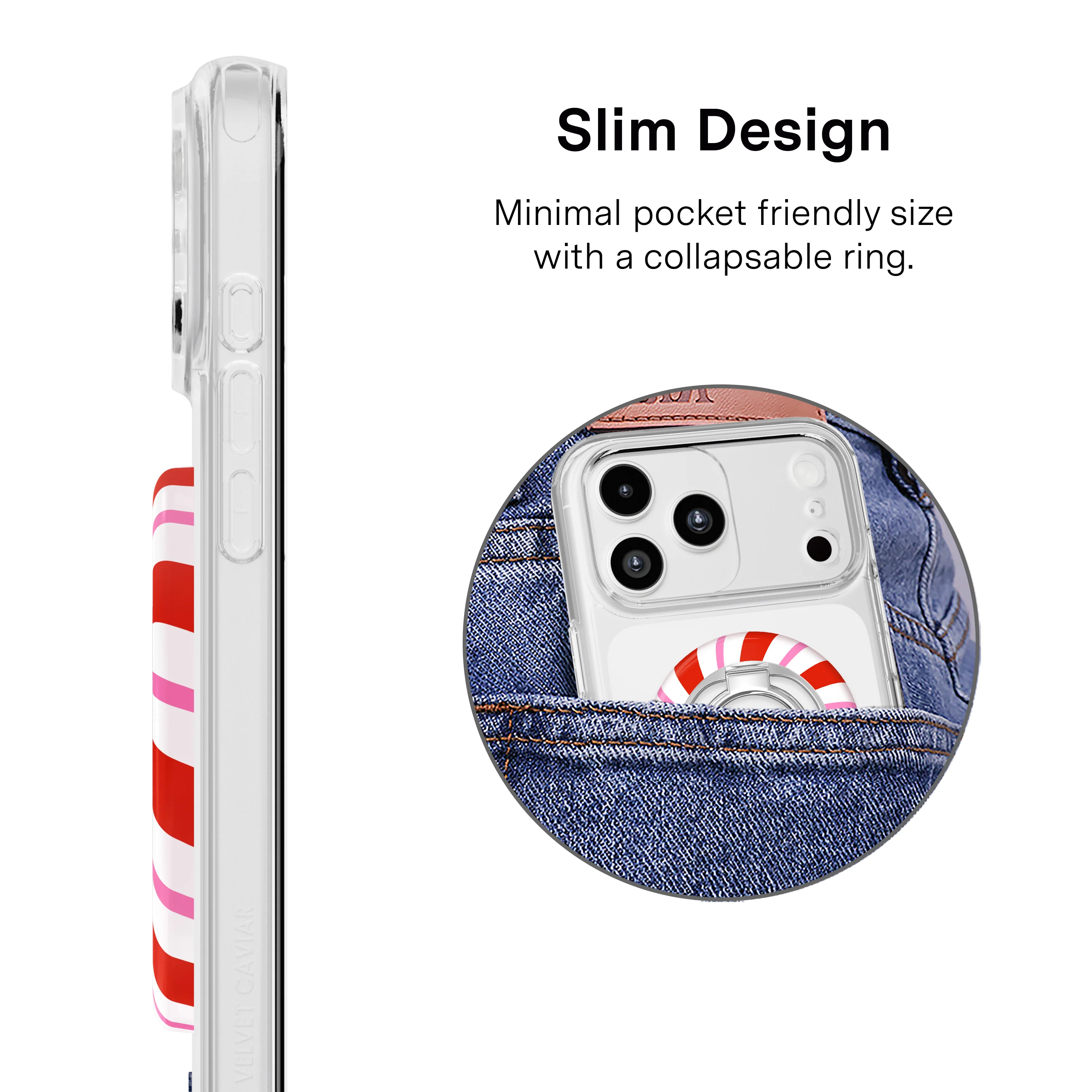 Peppermint Princess MagSafe Grip Ring - Image 2