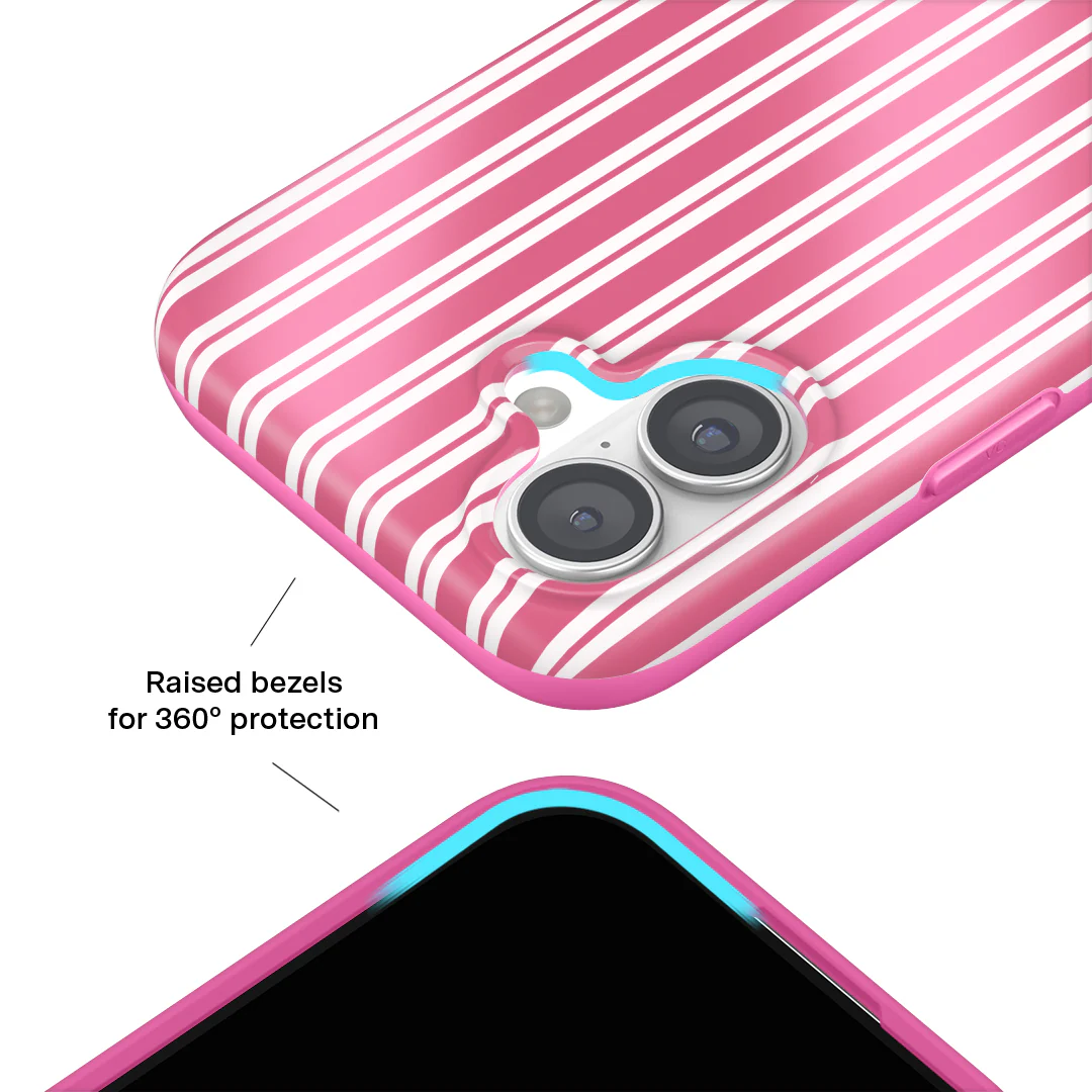 Candy Cane Stripes iPhone Case - Image 38