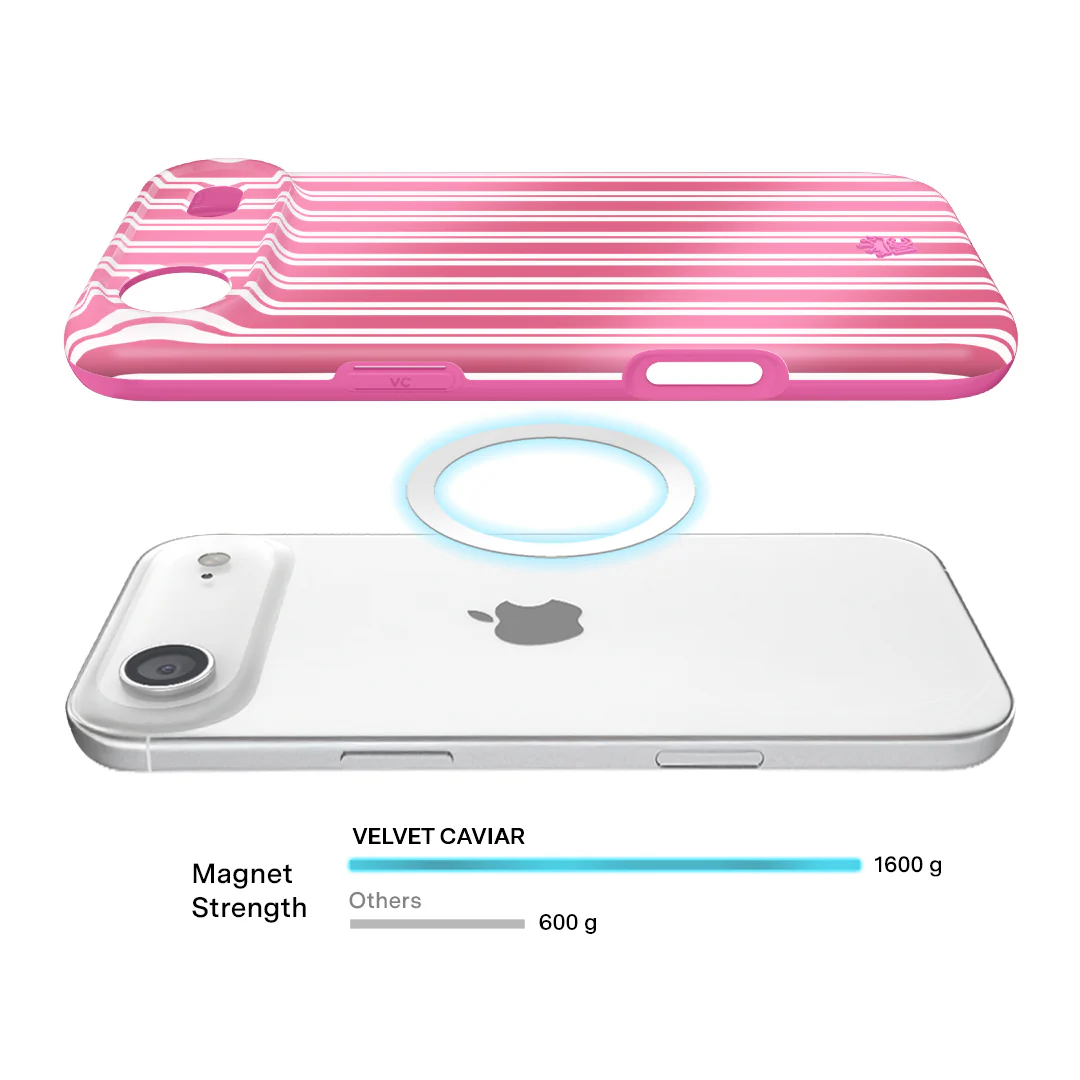 Candy Cane Stripes iPhone Case - Image 4