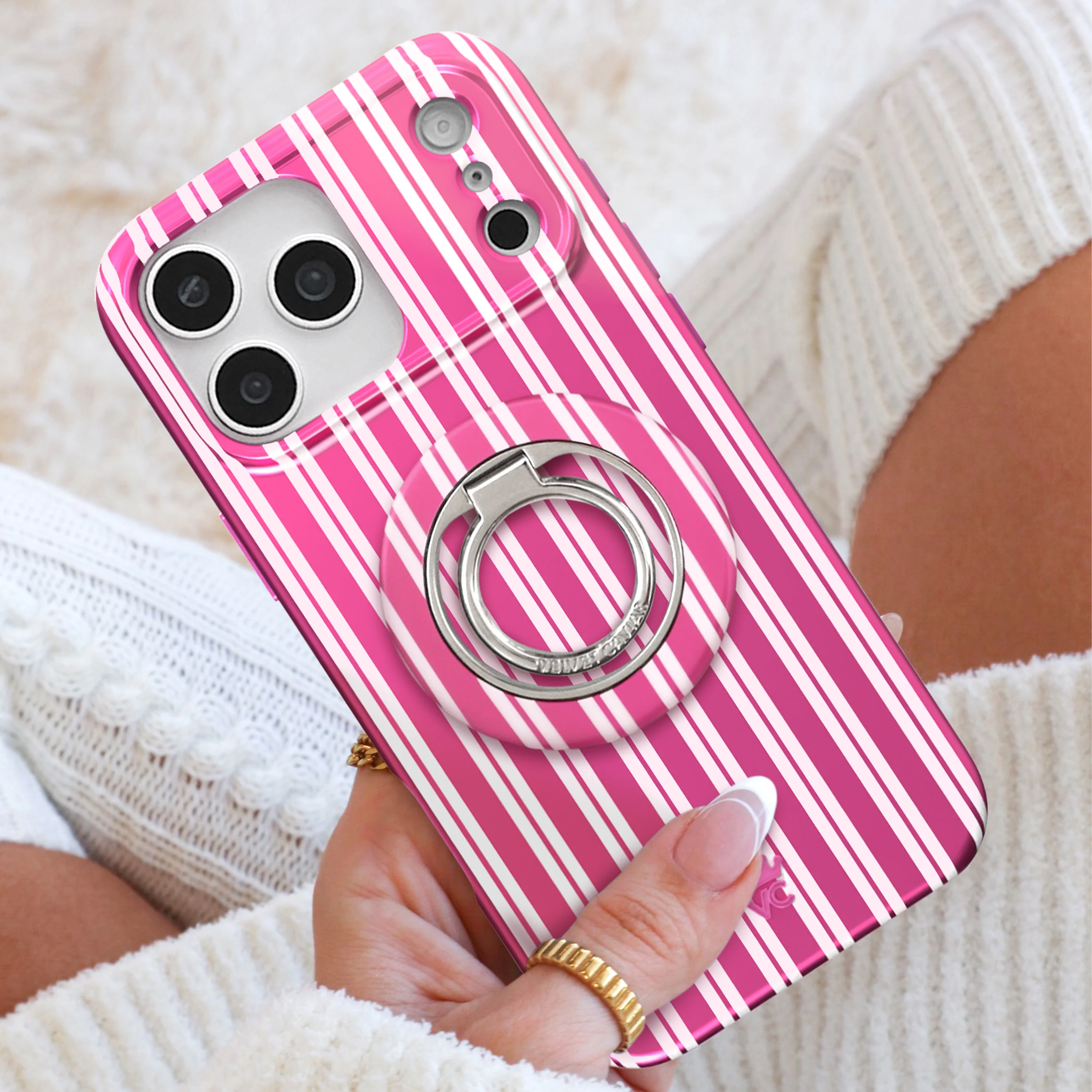 Candy Cane Stripes MagSafe Grip Ring - Image 6