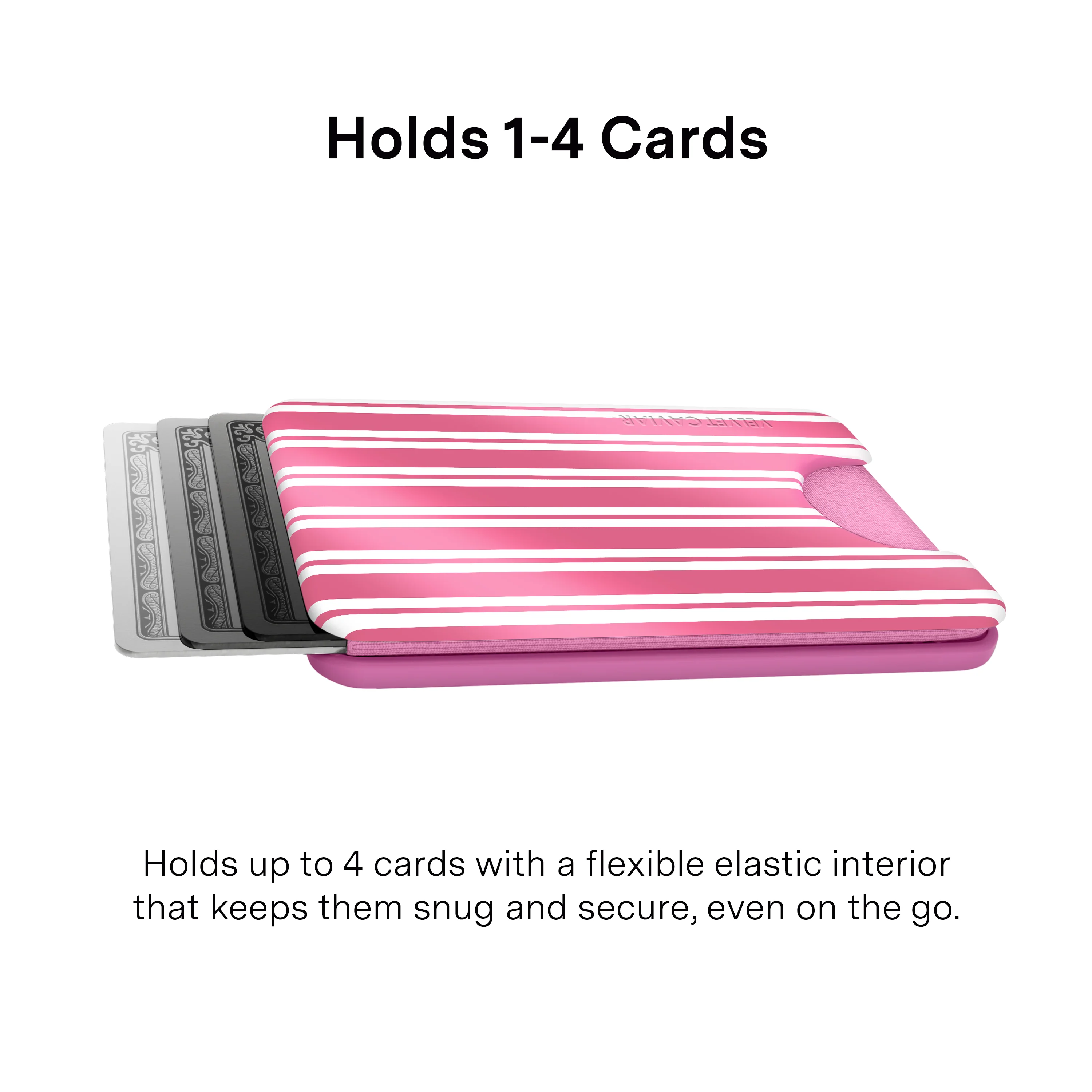 Candy Cane Stripes MagSafe Wallet - Image 3