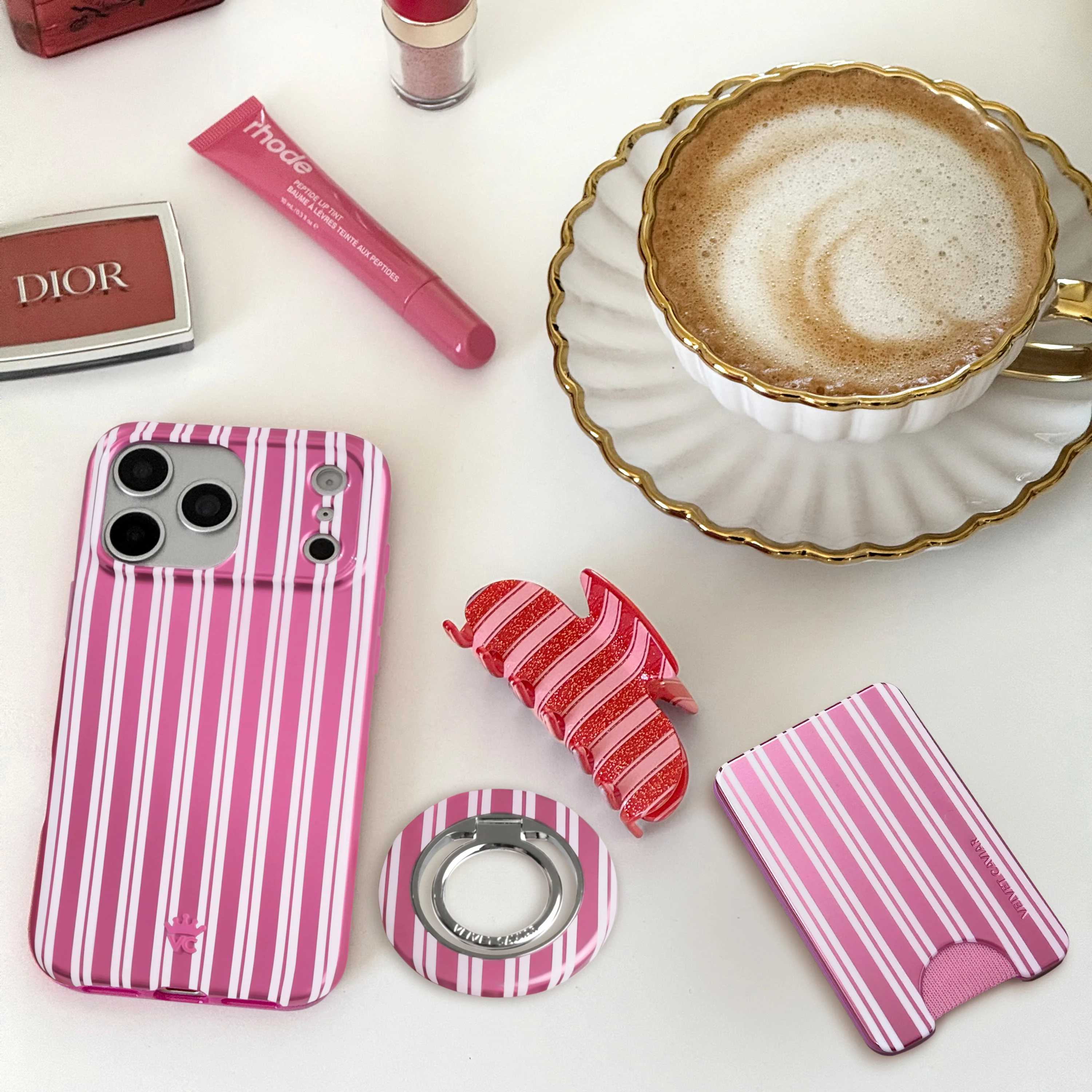 Candy Cane Stripes MagSafe Wallet - Image 7