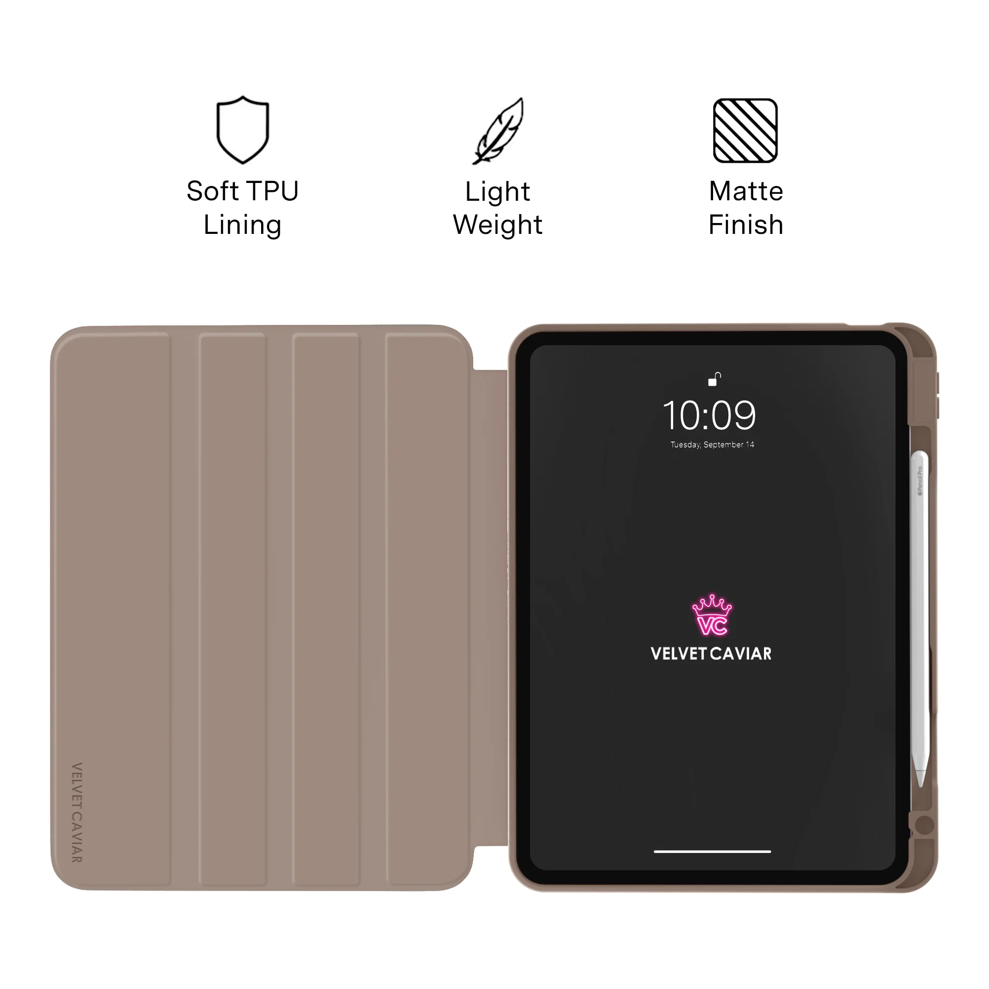 Cashmere Taupe iPad Case - Image 30