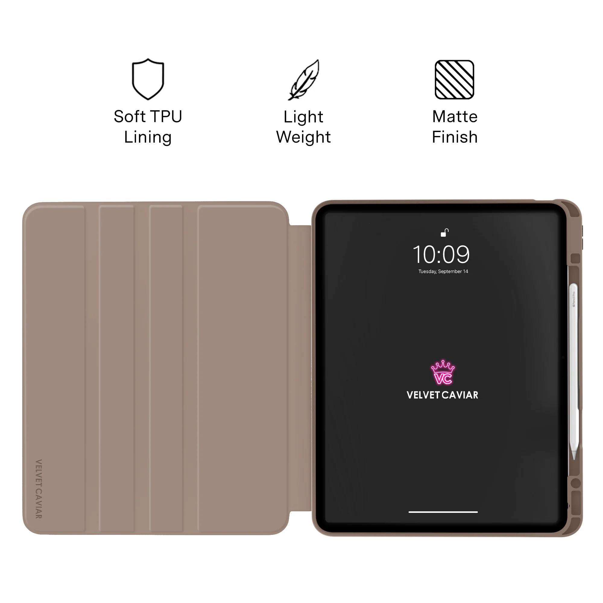 Cashmere Taupe iPad Case - Image 36