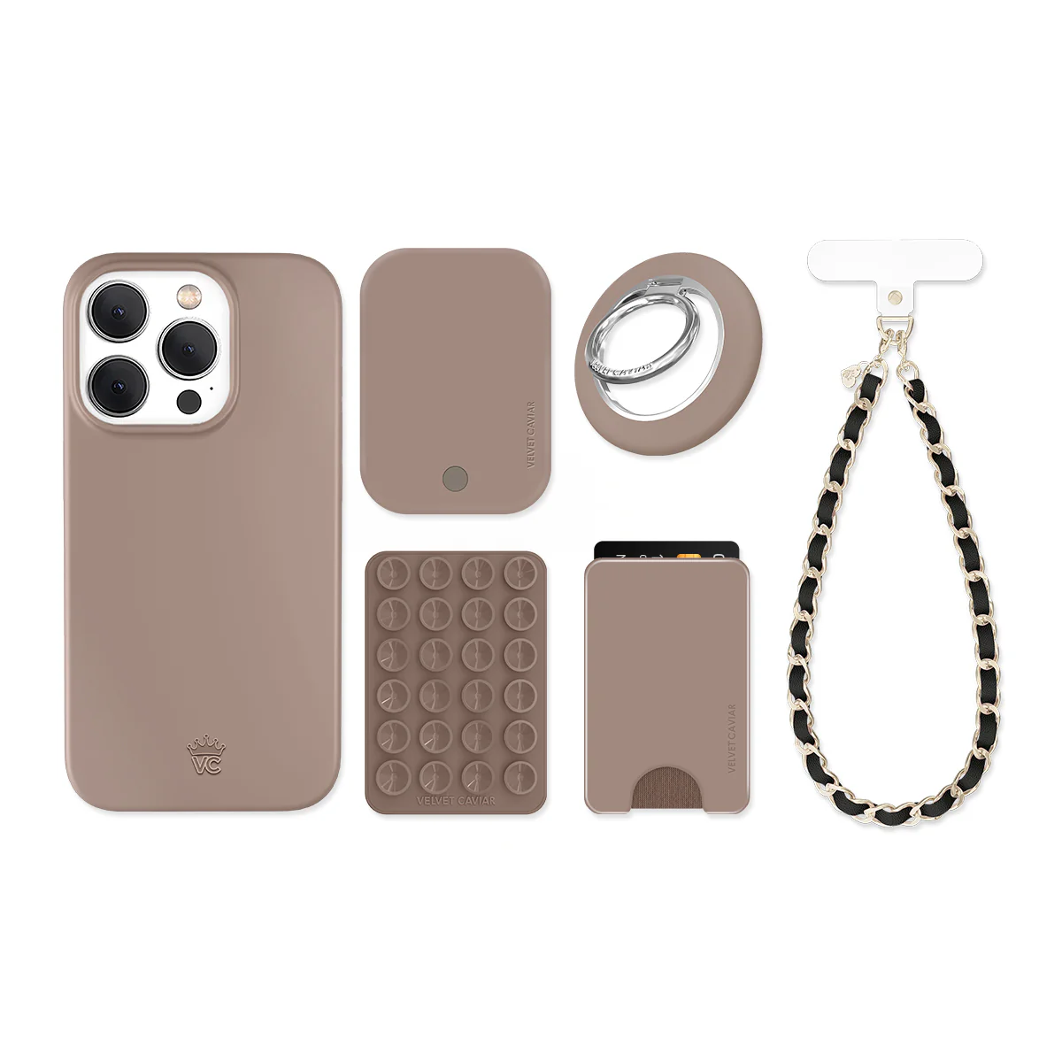 Cashmere Taupe iPhone Bundle Set - Image 13