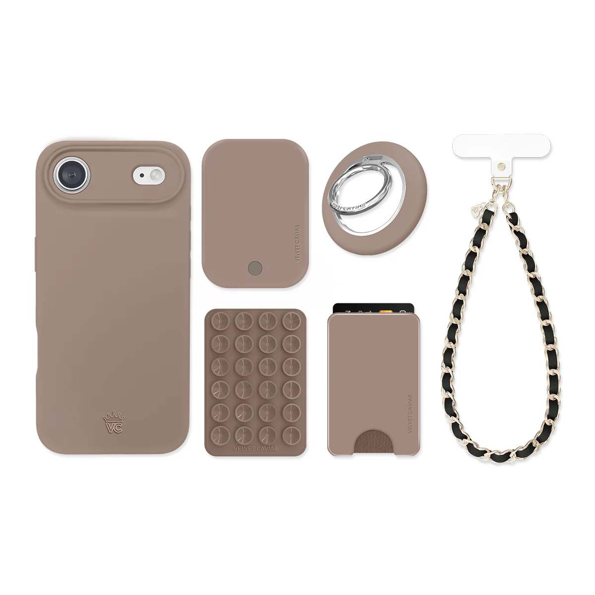 Cashmere Taupe iPhone Bundle Set - Image 19