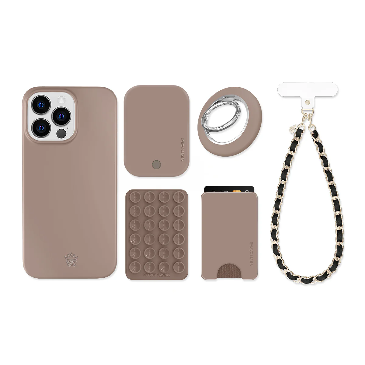 Cashmere Taupe iPhone Bundle Set - Image 4