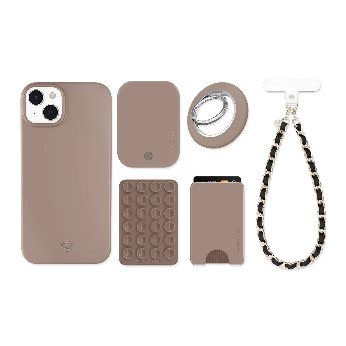 Cashmere Taupe iPhone Bundle Set - Image 7