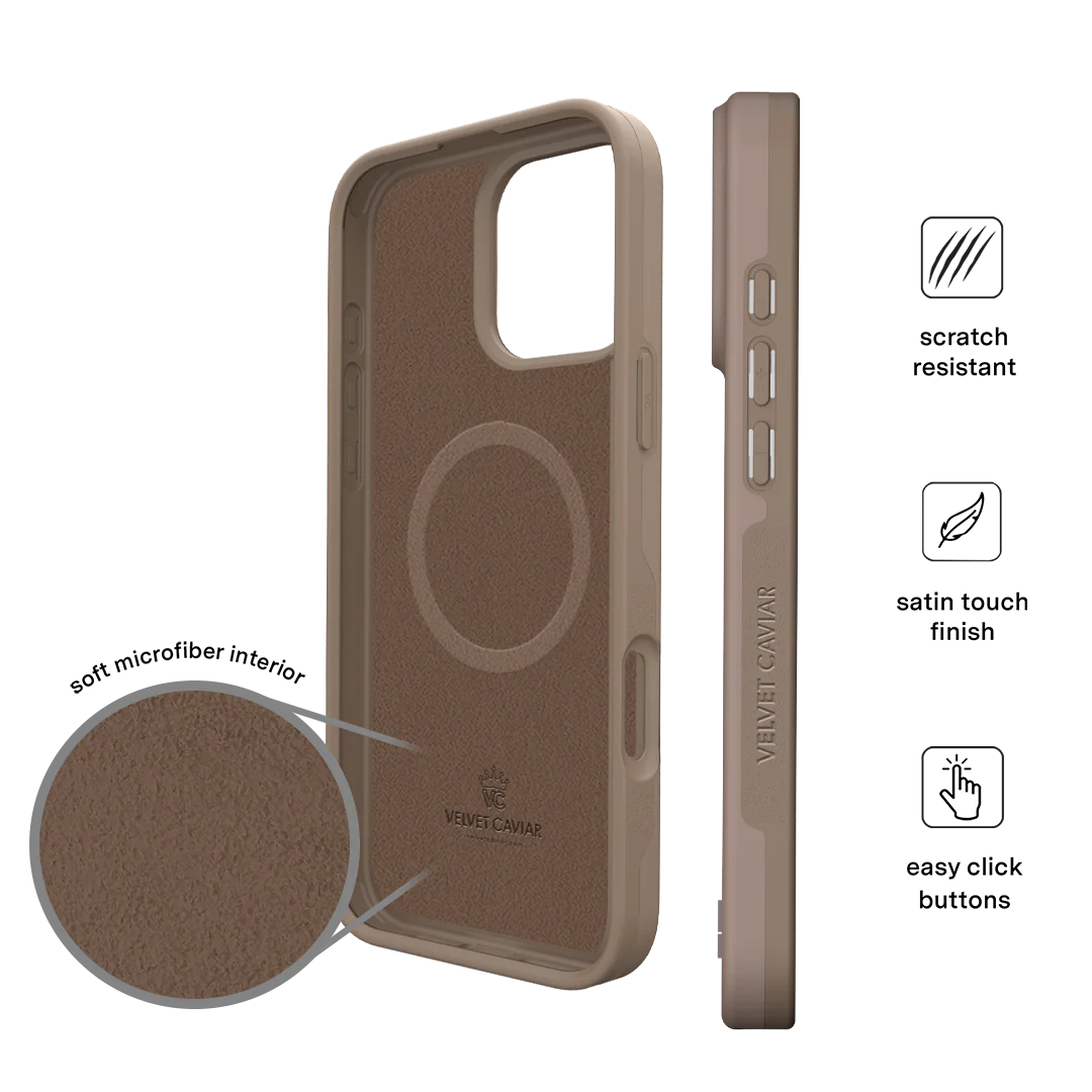 Cashmere Taupe iPhone Case - Image 11
