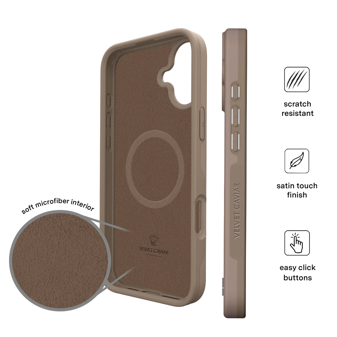 Cashmere Taupe iPhone Case - Image 17