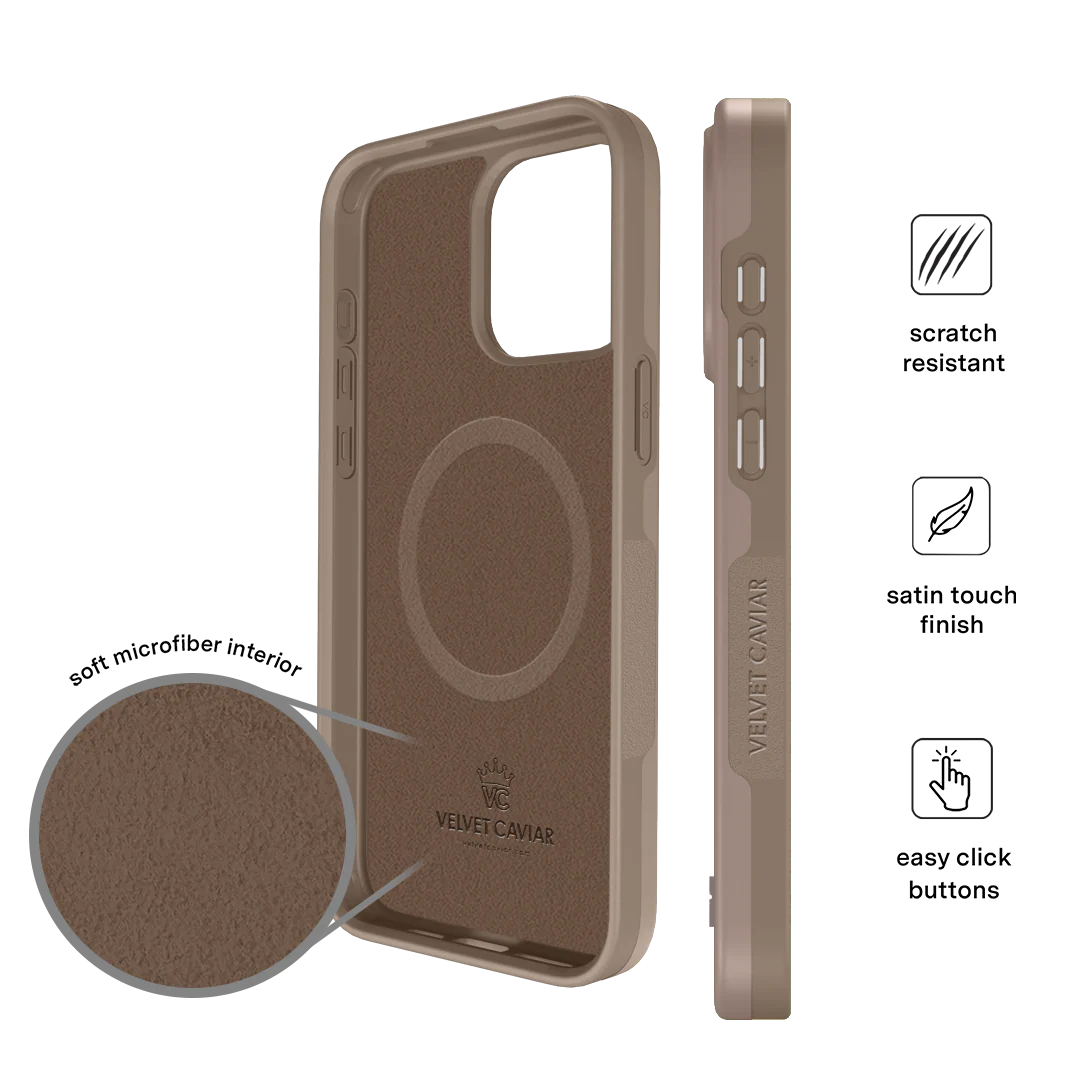 Cashmere Taupe iPhone Case - Image 41