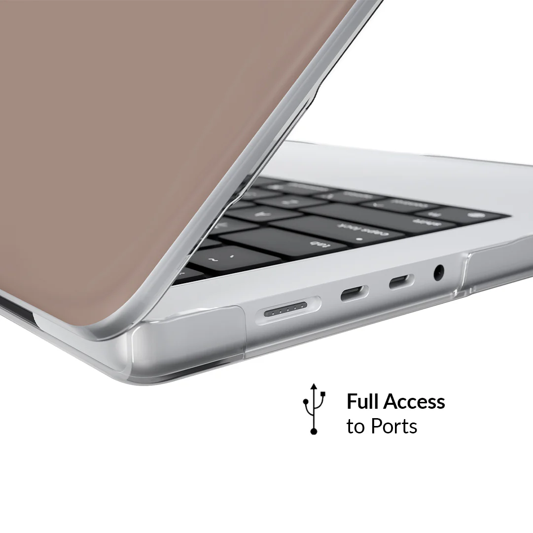 Cashmere Taupe MacBook Case - Image 21