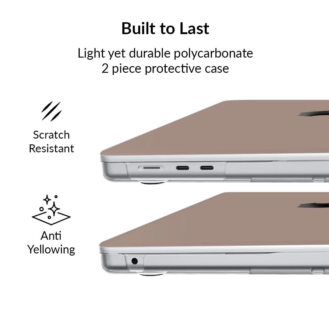 Cashmere Taupe MacBook Case - Image 28