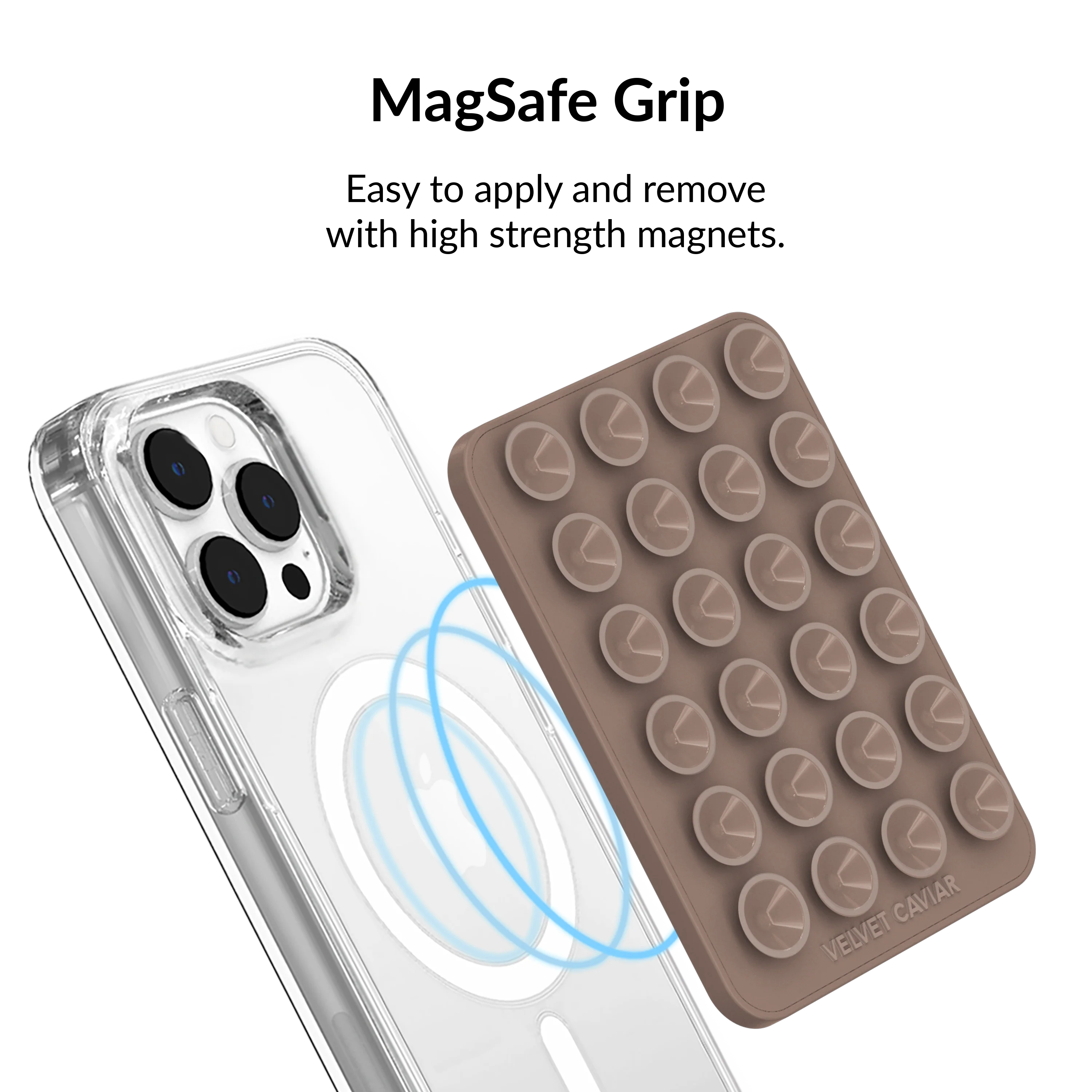 Cashmere Taupe MightyGrip MagSafe Mount - Image 3