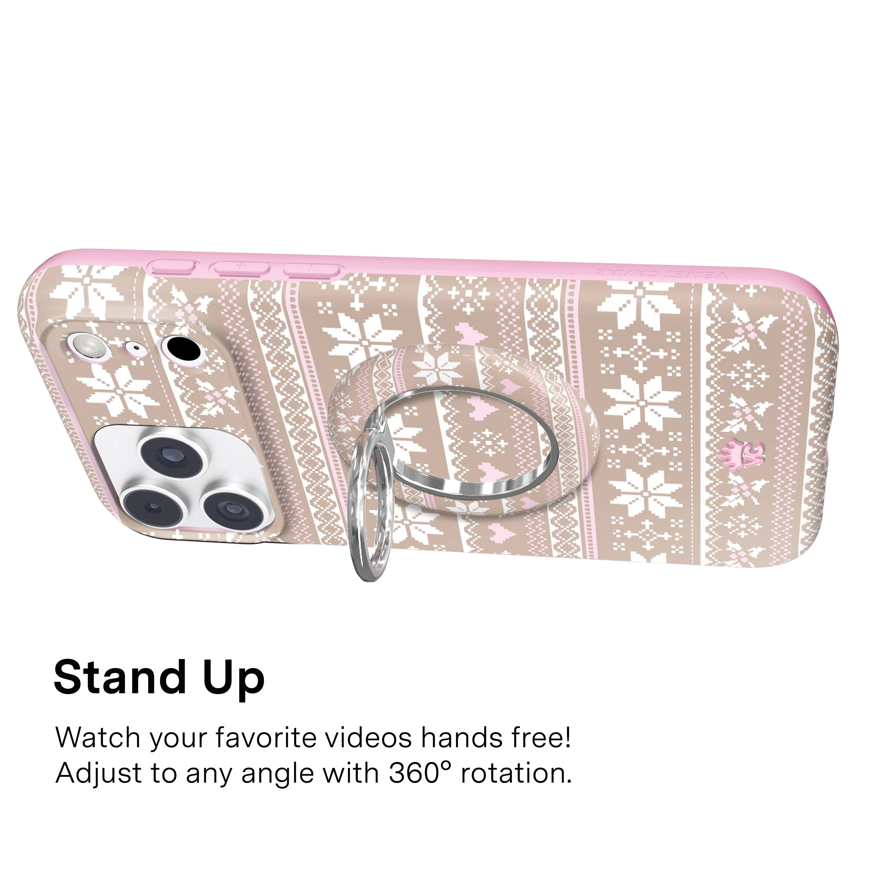 Chai Latte Sweater MagSafe Grip Ring - Image 5