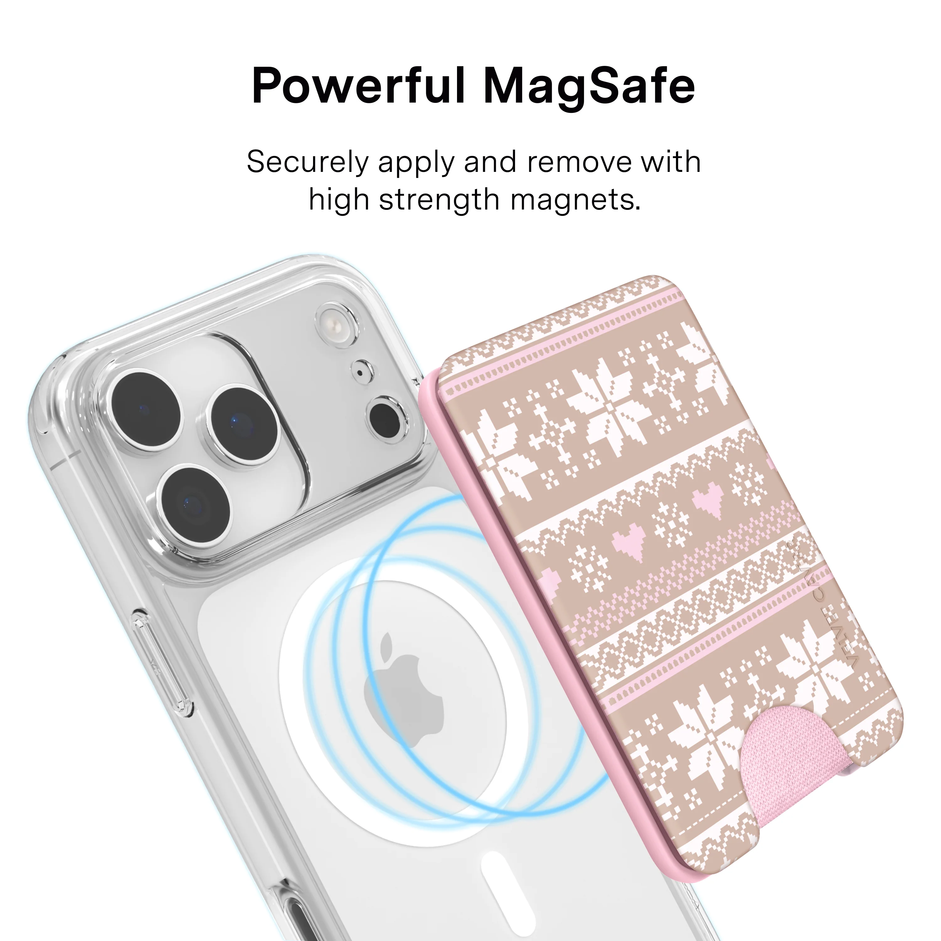 Chai Latte Sweater MagSafe Wallet - Image 4