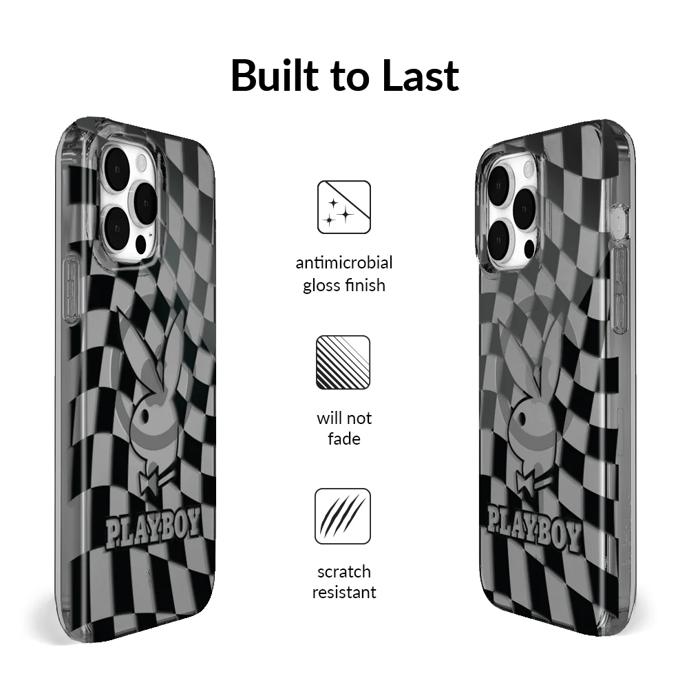 Playboy Checkmate Clear iPhone Case - Image 11