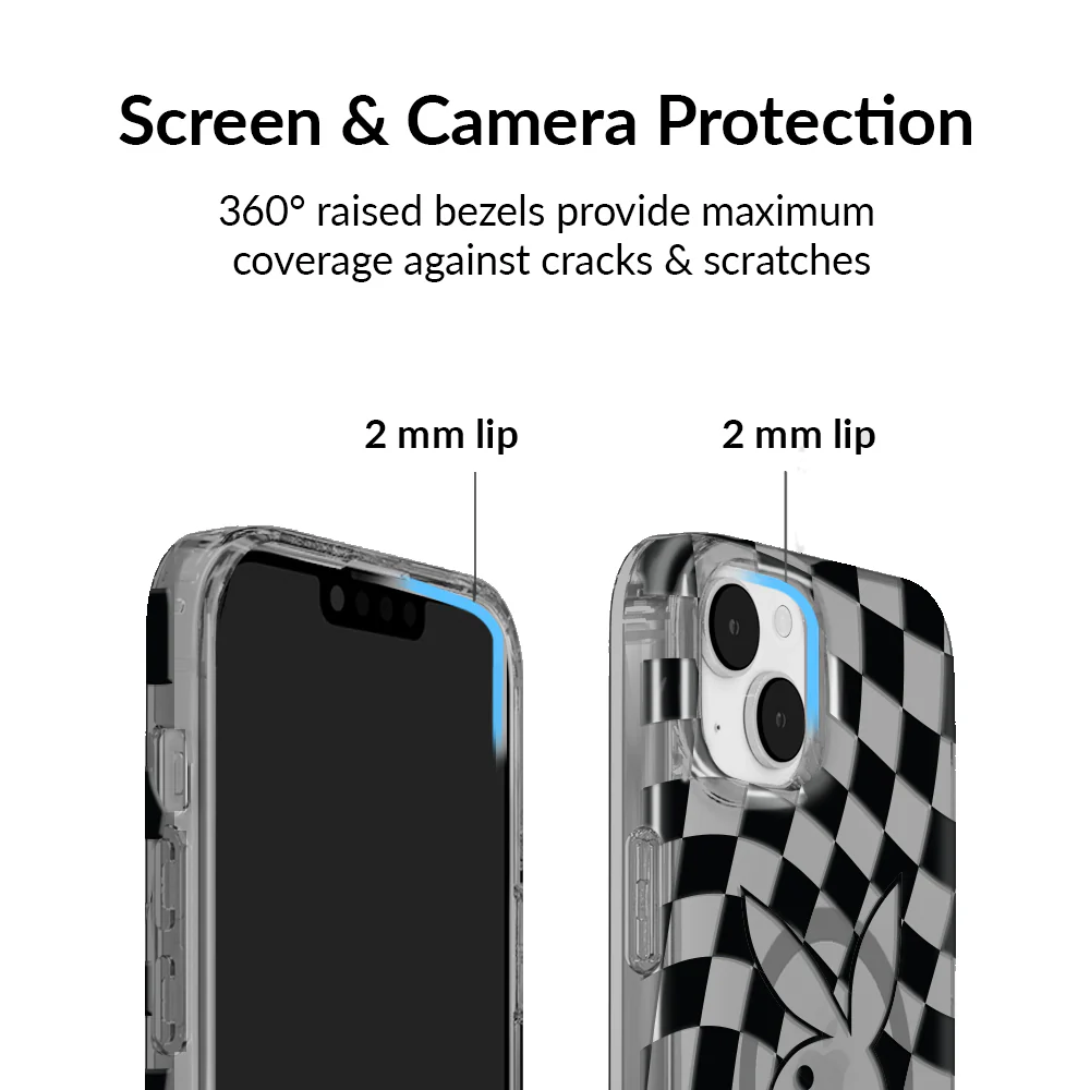 Playboy Checkmate Clear iPhone Case - Image 21