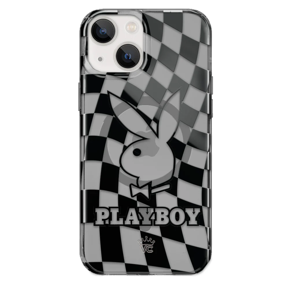 Playboy Checkmate Clear iPhone Case - Image 25