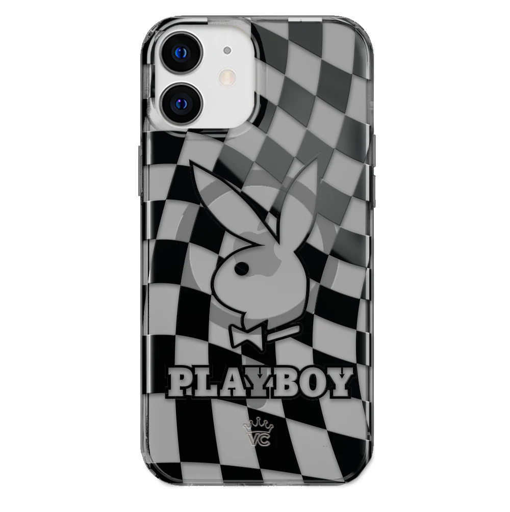 Playboy Checkmate Clear iPhone Case - Image 55