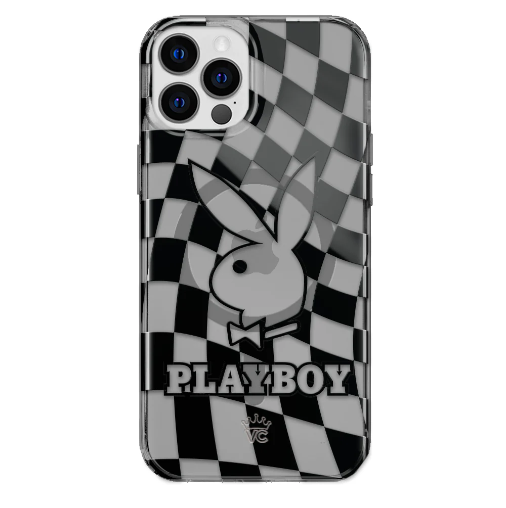 Playboy Checkmate Clear iPhone Case - Image 67