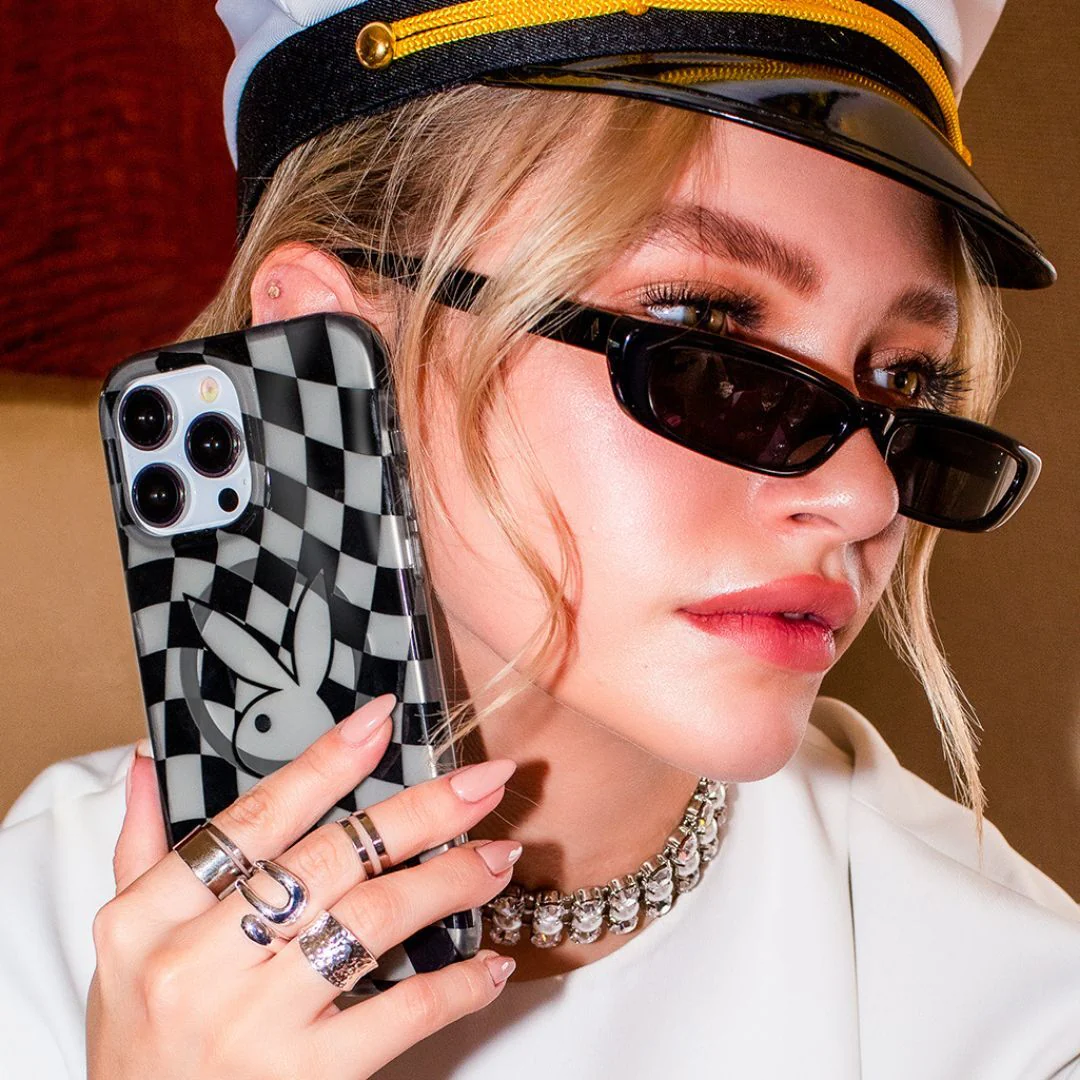Playboy Checkmate Clear iPhone Case - Image 8