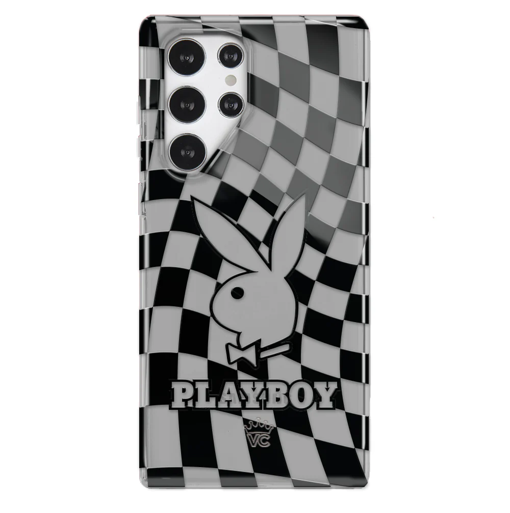 Playboy Checkmate Clear Samsung Case - Image 31