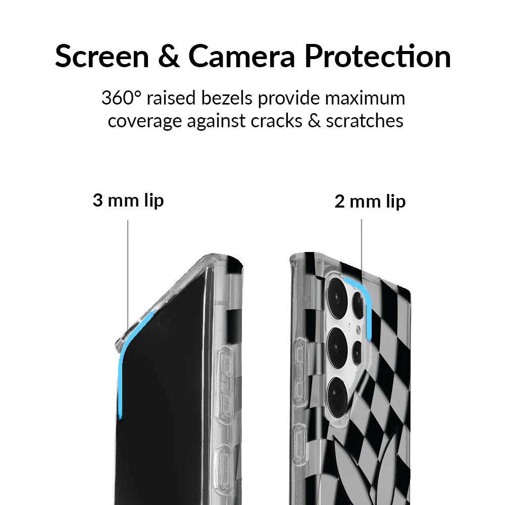 Playboy Checkmate Clear Samsung Case - Image 33