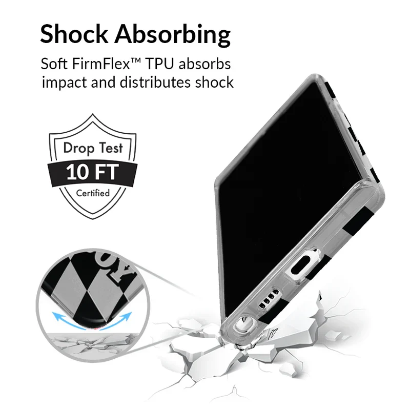 Playboy Checkmate Clear Samsung Case - Image 34