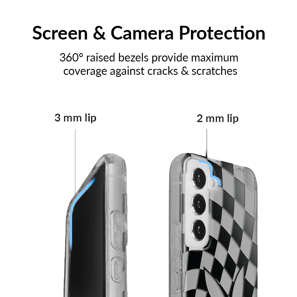 Playboy Checkmate Clear Samsung Case - Image 45