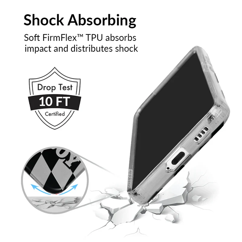 Playboy Checkmate Clear Samsung Case - Image 46